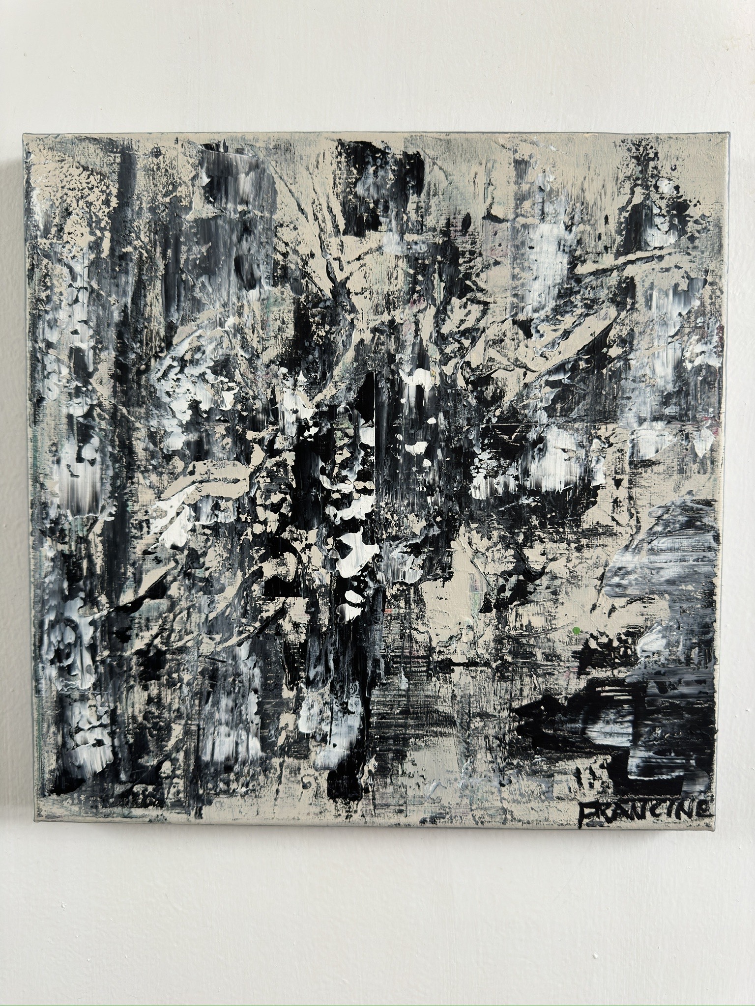 Putting Things In Perspective, 12 x 12  on canvas